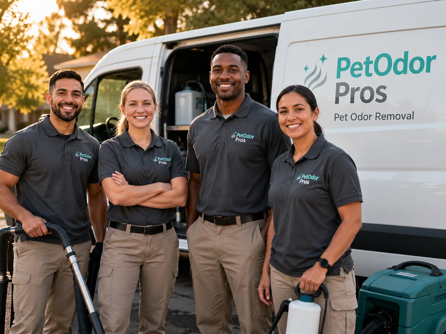 Pet Odor Removal team serving Leander, TX